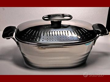 Spaghettiera ovale in acciaio inossidabile ARCA