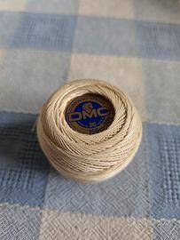 Cotone pregiato da ricamo colore ecru n 20