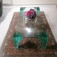 Tavolino di cristallo