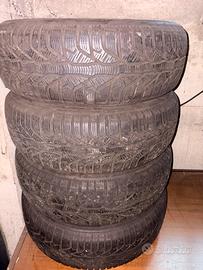 Gomme da neve kleber complete di set cerchi
