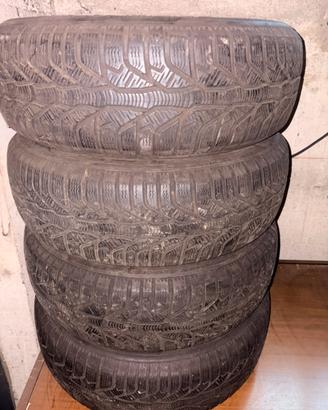 Gomme da neve kleber complete di set cerchi