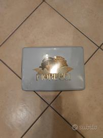 scatola in latta Fiorucci anni 90 con omaggio 