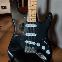 Black strat dg 57 harley benton