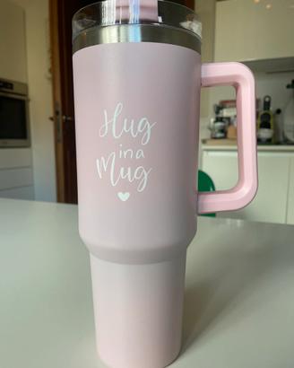 Tazza in acciaio nuova