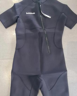 muta corta in neoprene nera da 3mm