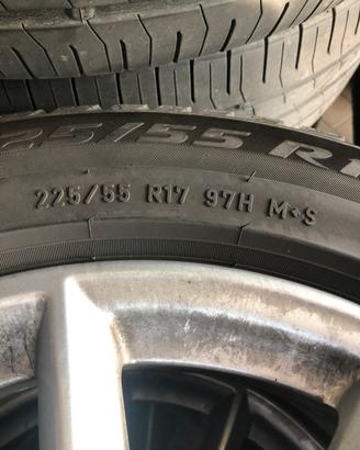 Set completo cerchi e gomme invernali
