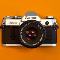 Canon ae1 + obbiettivo