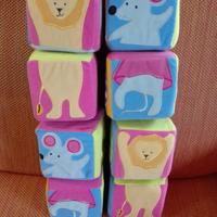 Cubi puzzle morbidi