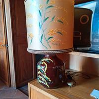 Lampada da salotto decorata a mano Michels