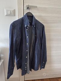 Harmont & Blaine camicia uomo blu