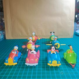 Collezione di auto ed aerei Disney 8 pezzi