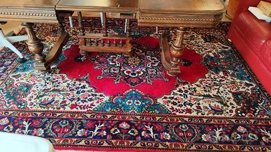 Tappeto persiano in lana annodato a mano 2 x 2,96