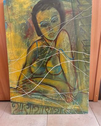 Quadro Antonio Romino "NUDA - Studio di figura"