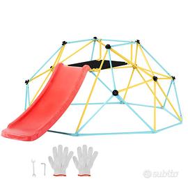 Cupola da Arrampicata Bambini con Scivolo 3-9 anni