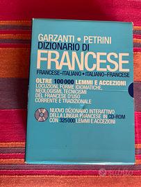 Dizionario di Francese Garzanti Petrini bilingue