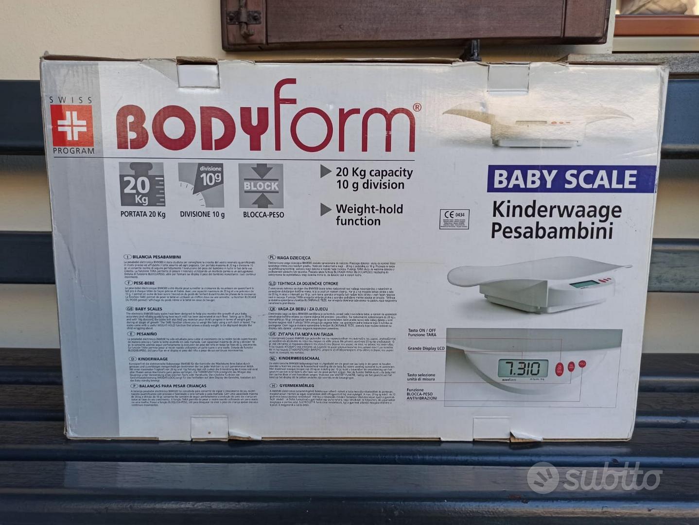 Bodyform BM 4500 Bilancia Pesa Neonati e Bambini