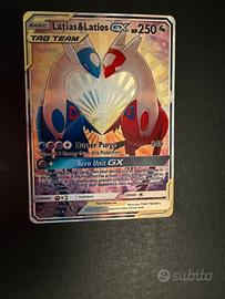 carta pokemon latias gx tag team