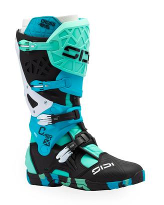 Stivali Sidi CrossAir X turchese nero