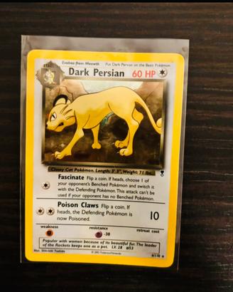 Carta Pokémon Dark Persian