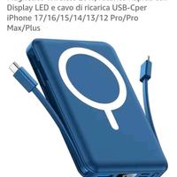 Vexnara powerbank magnetico wireless