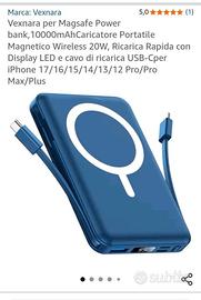Vexnara powerbank magnetico wireless