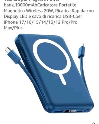 Vexnara powerbank magnetico wireless