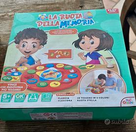 Gioco scatola per bambini La ruota della memoria