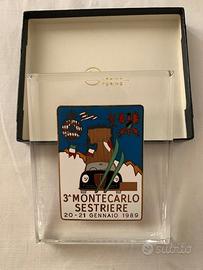 FERMACARTE RALLY MONTECARLO-SESTRIERE 1989