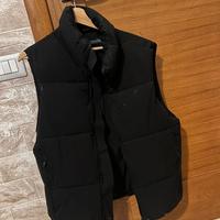 Giacchetto gilet smanicato nero Zara
