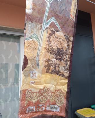 stola in seta Moschino 68x170