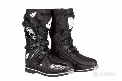 Stivali motocross UfoTyphoon da bambino neri
