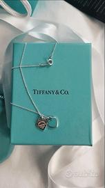Collana Tiffany doppio cuore