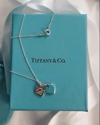 Collana Tiffany doppio cuore