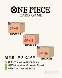 Bundle 3 Case ENG SEALED | OP14 + OP15 + OP16 | MA