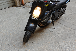 Kawasaki er6n all black