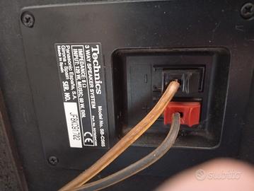 amplificatore Kenwood più casse