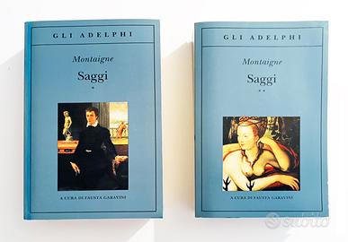 Due volumi, I° e II°, “Montaigne Saggi”