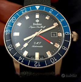 Orologio Diver Zodiac Super Sea Wolf GMT Limited