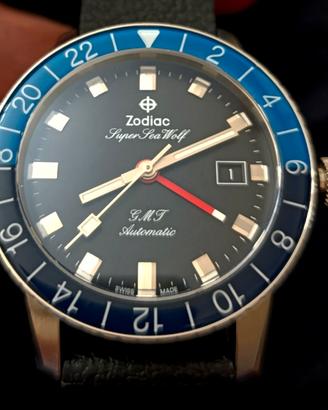 Orologio Diver Zodiac Super Sea Wolf GMT Limited