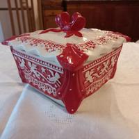 DELIZIOSA scatola/cofanetto ceramica vintage