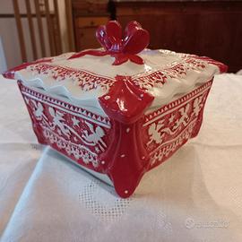 DELIZIOSA scatola/cofanetto ceramica vintage