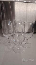 Servizio di Calici di vetro, set da 12