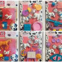 LA CARICA DEI 101-102 DALMATIANS lotto 6 Figures