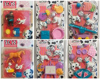 LA CARICA DEI 101-102 DALMATIANS lotto 6 Figures