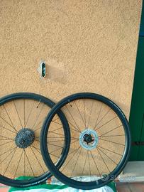 ruote wilier rx26 + pacco pignoni Shimano 12v