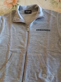 Felpa con zip Dsquared bimbo 10 anni
