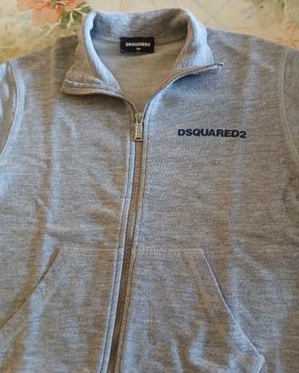 Felpa con zip Dsquared bimbo 10 anni