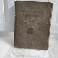 Libro di stato V elementare 1934 