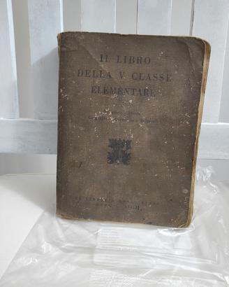 Libro di stato V elementare 1934 