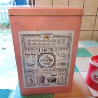  RARE  SCATOLE IN LATTA CUCINA 
